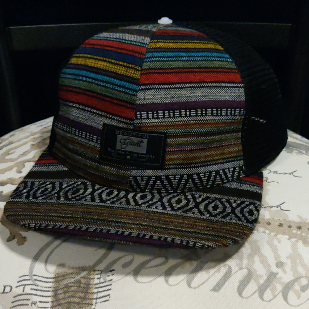 Beautiful Giant multicolored snapback cap